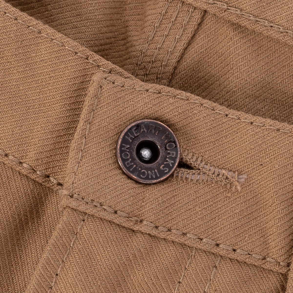 12oz Swedish Serge Double Fronted Work Pants - Mocha - 8