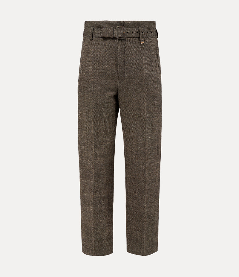 BELTED CIGAR TROUSERS 1