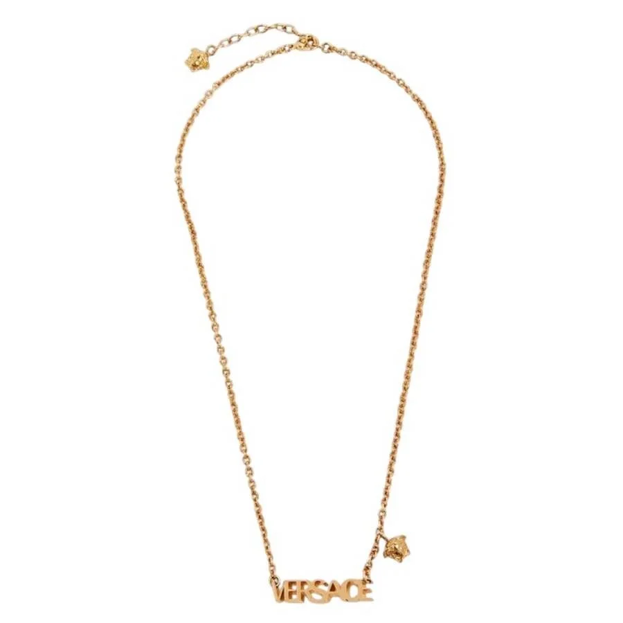 Versace Gold Logo Medusa Necklace - 1