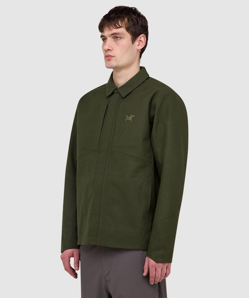 Arc'teryx Sawyer wool overshirt outlook