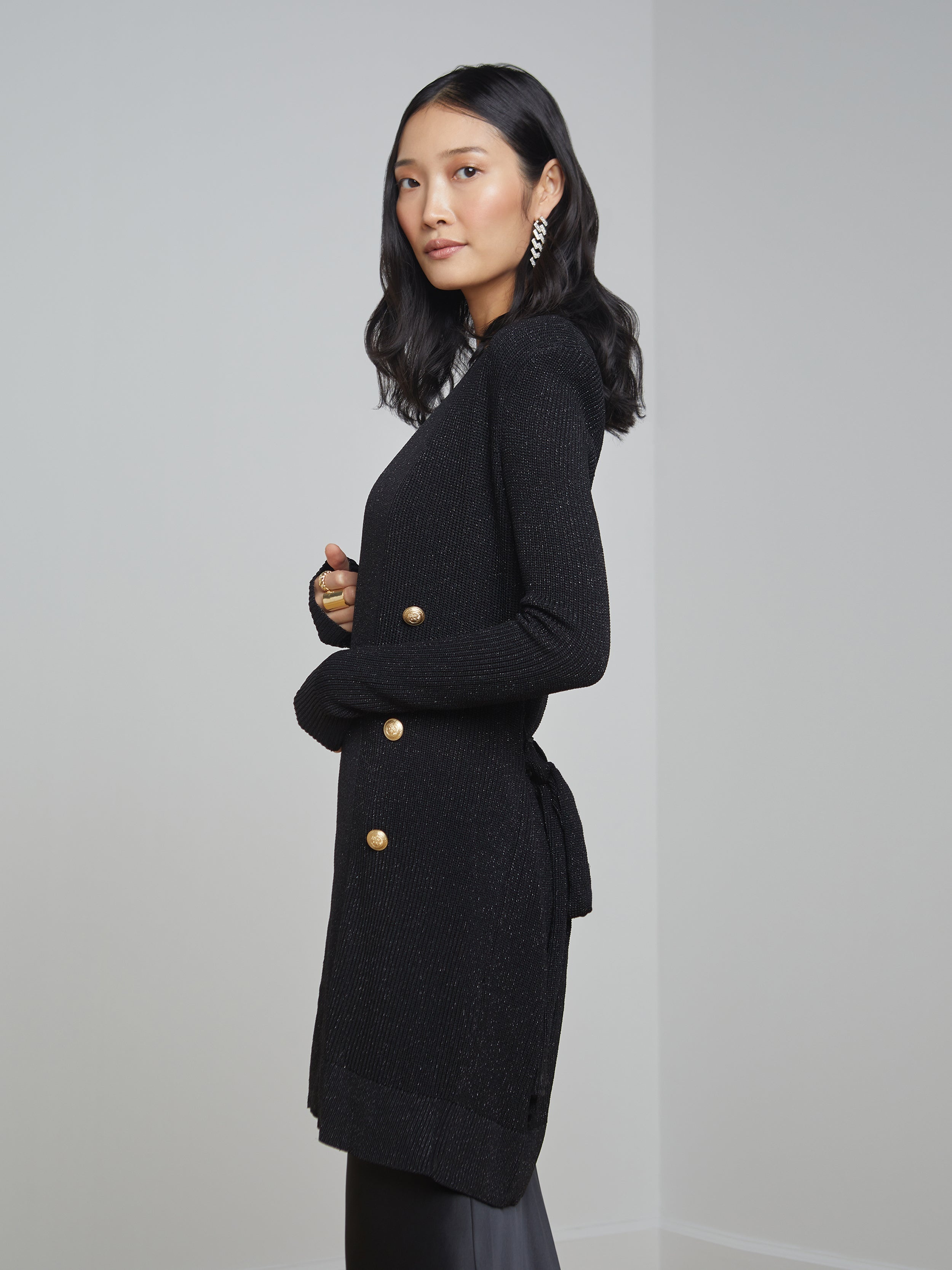 Noe Double-Breasted Cardigan - 4