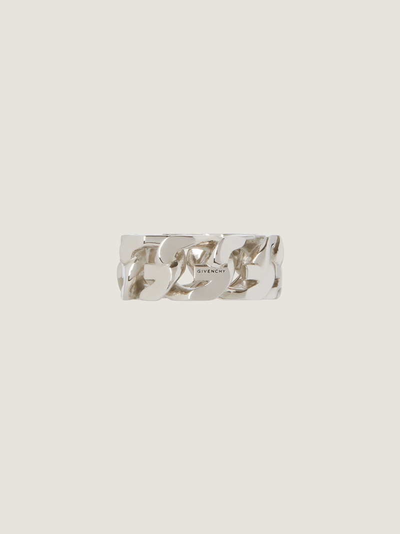 Givenchy G CHAIN RING IN METAL outlook