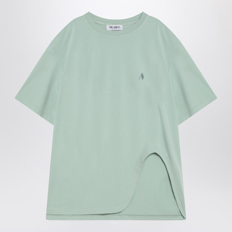 The Attico asymmetrical oversized T-shirt - 1