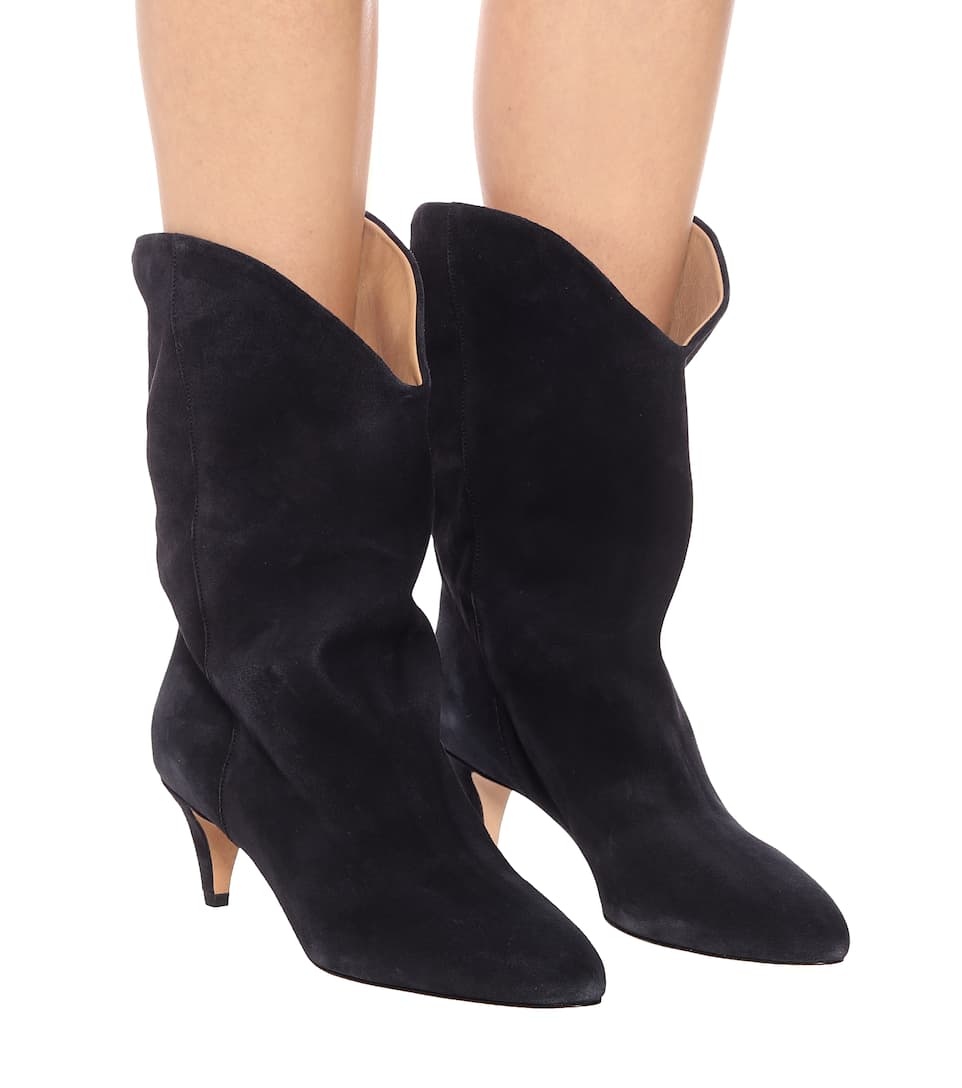 Dernee suede ankle boots - 5