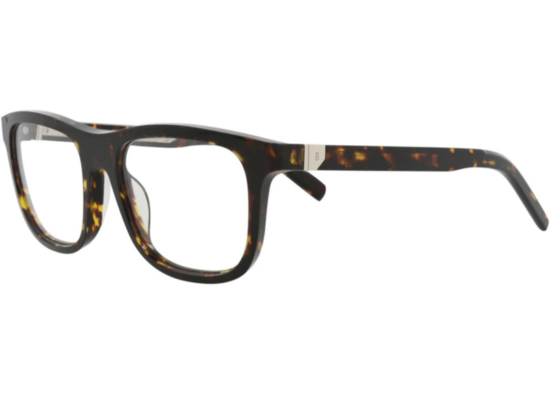 Berluti Berluti Square-Frame Acetate Optical Frames Havana Havana Transparent (BL50013U-54-052) outlook