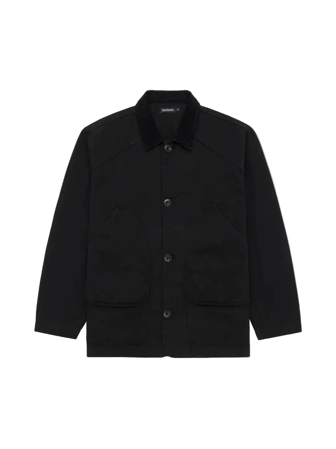 Hunting Jacket Black Twill - 1