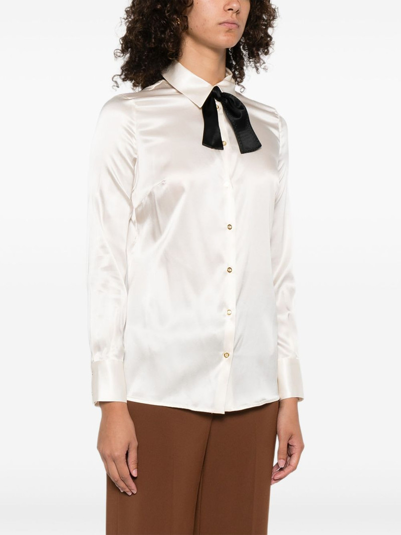 bow-detail satin shirt 3