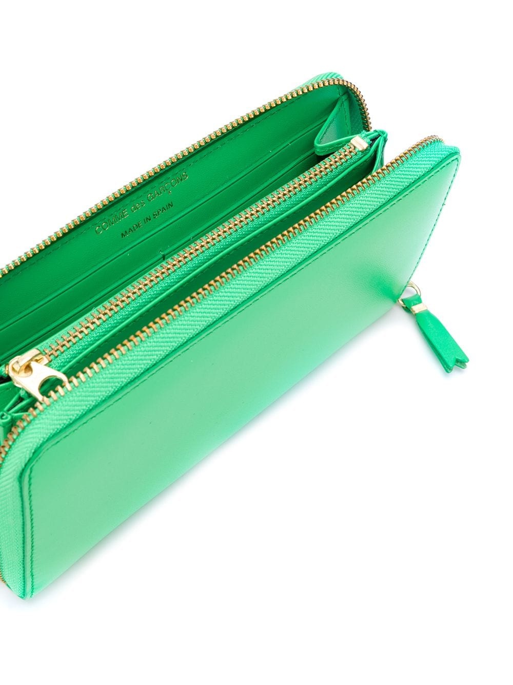 zip-around leather wallet - 3