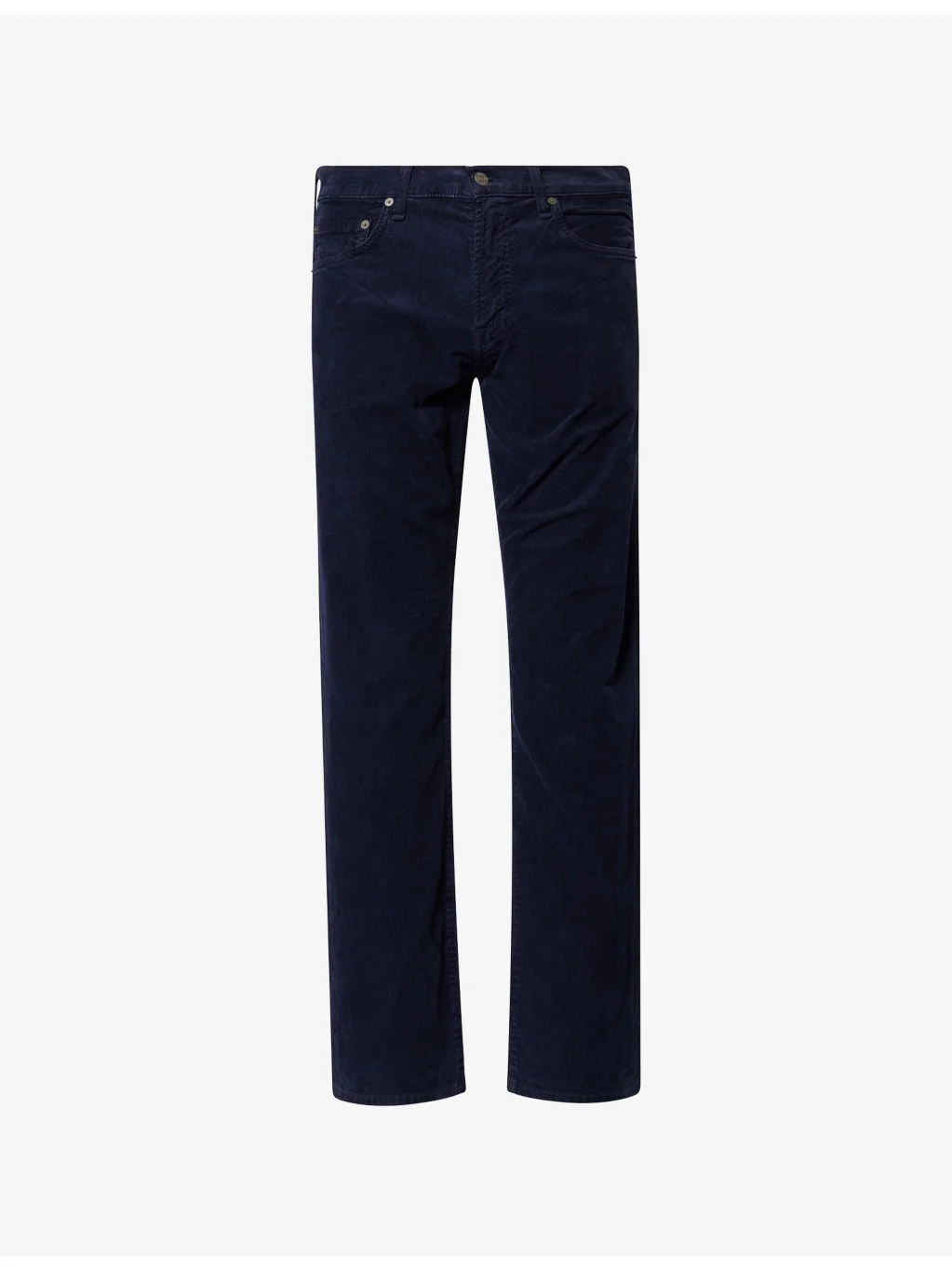 Elijah Corduroy Straight-Leg Stretch-Cotton Trousers - 1