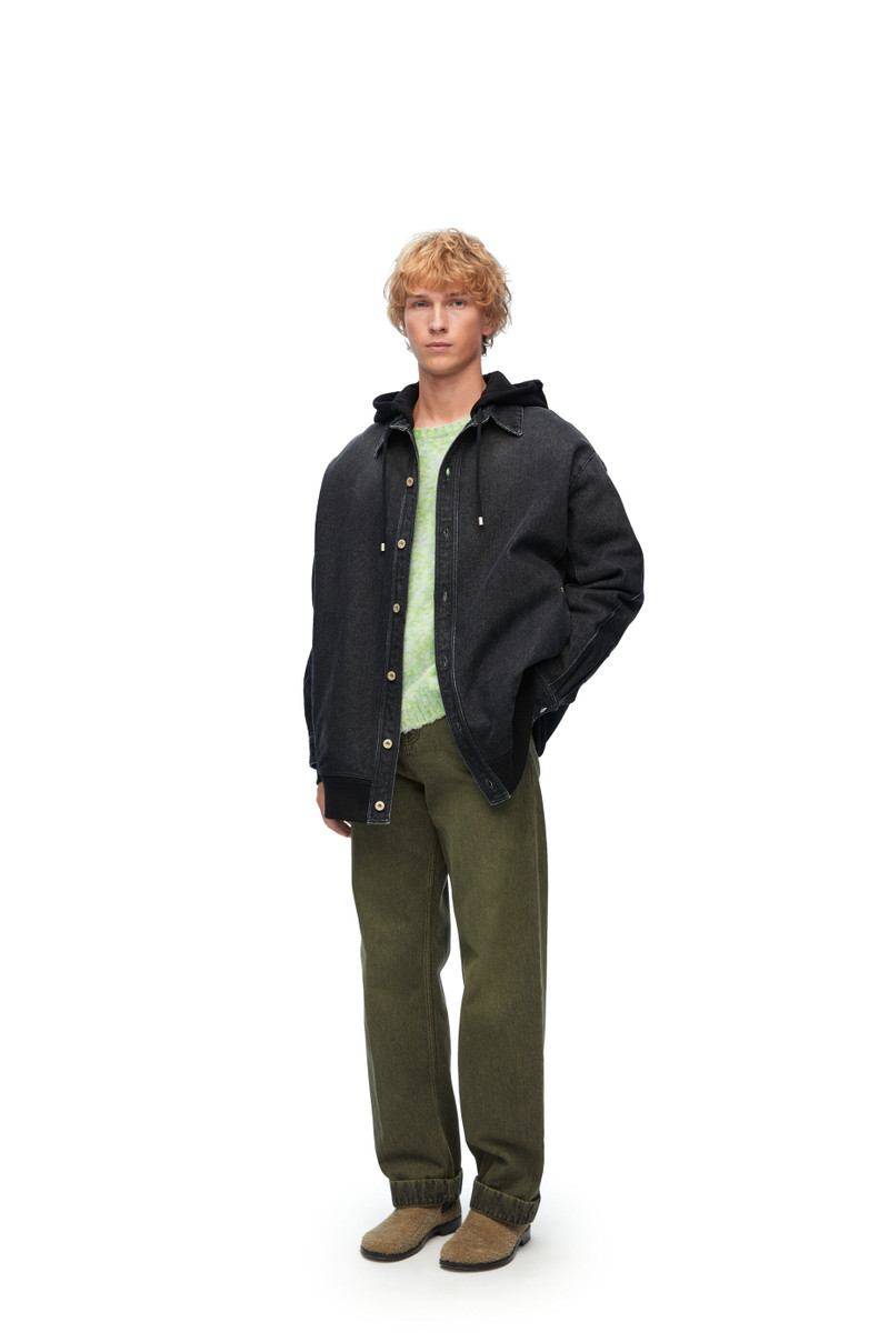 Loewe Hooded jacket in denim outlook