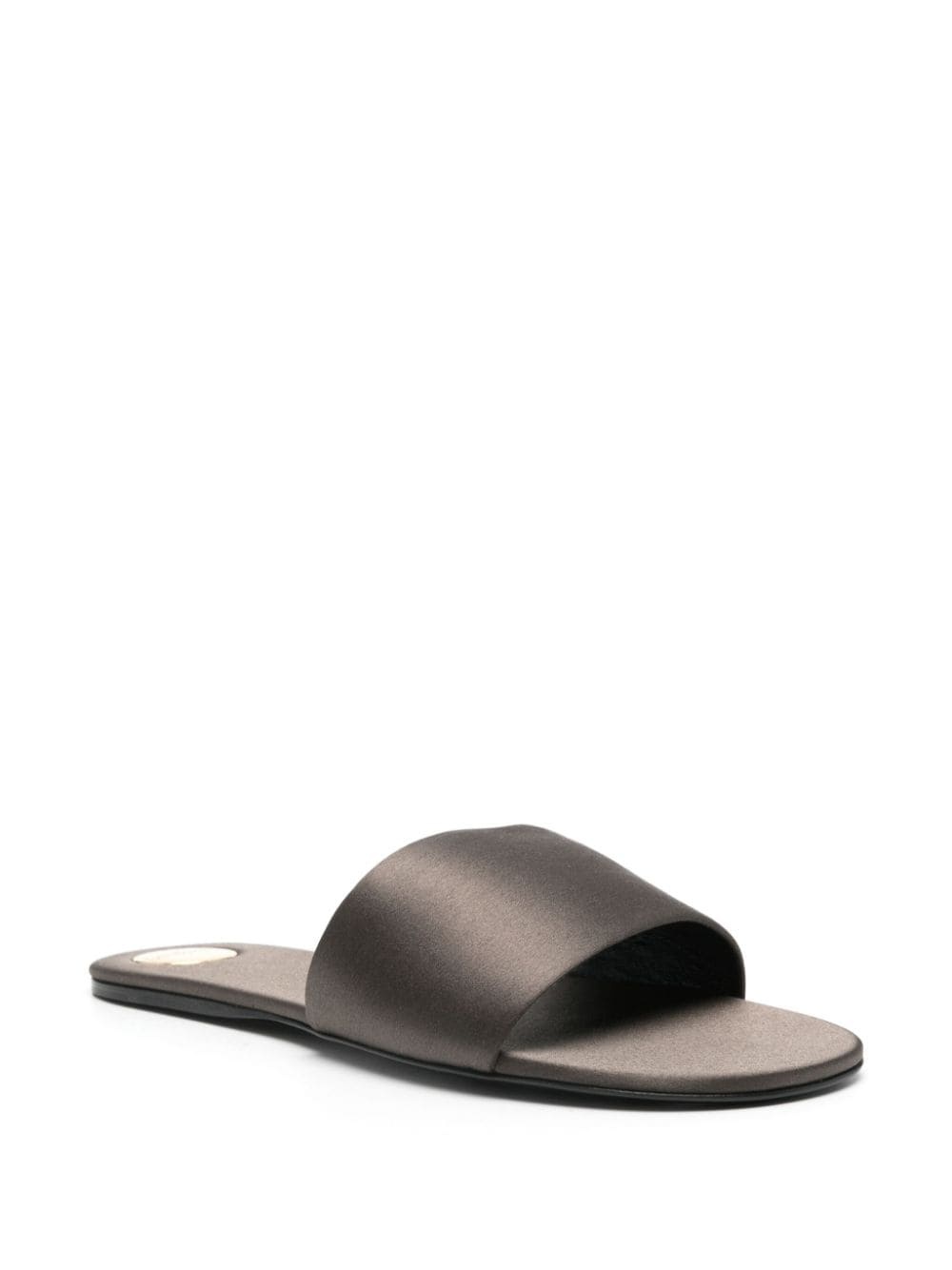 Carlyle satin flat sandals - 2