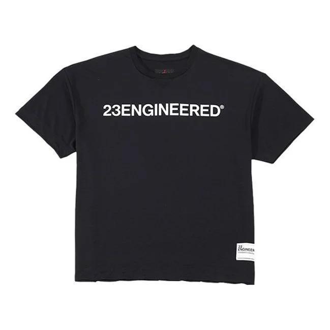 Men's Air Jordan 23 Engineered Sports Round Neck Short Sleeve Black T-Shirt AT9788-010 - 1