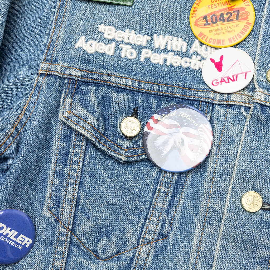 CAMPAIGN DENIM JACKET - INDIGO - 4