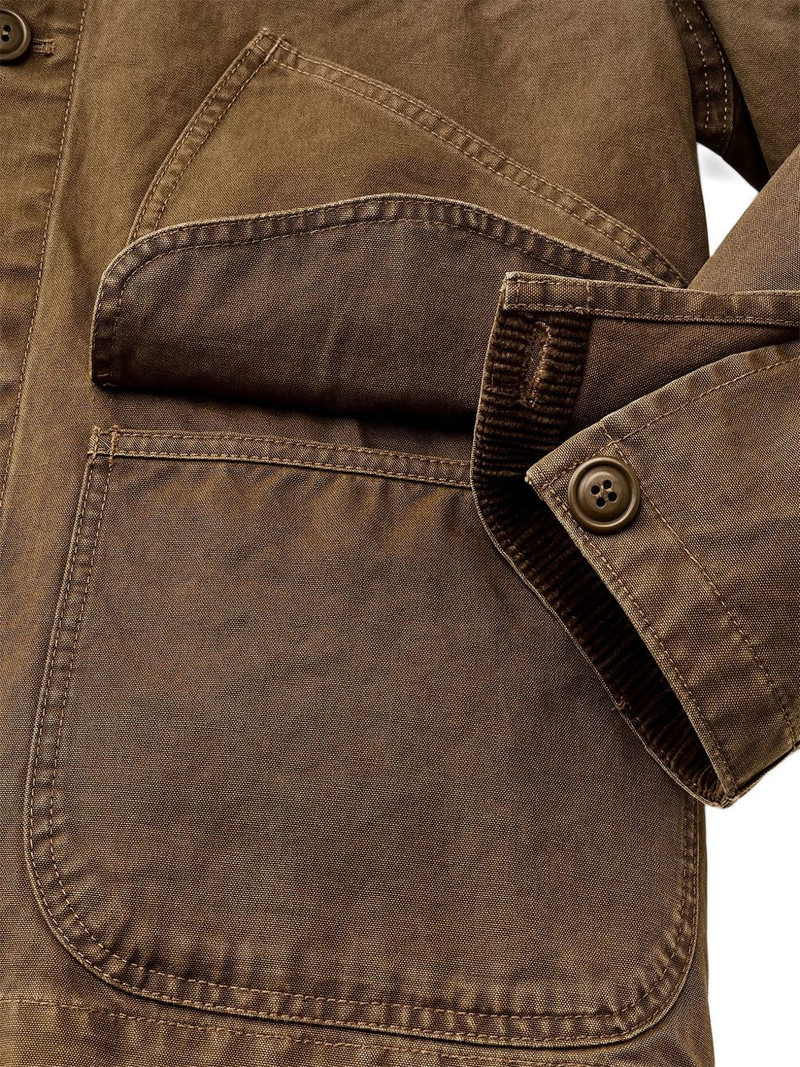 corduroy-collar cotton jacket 5