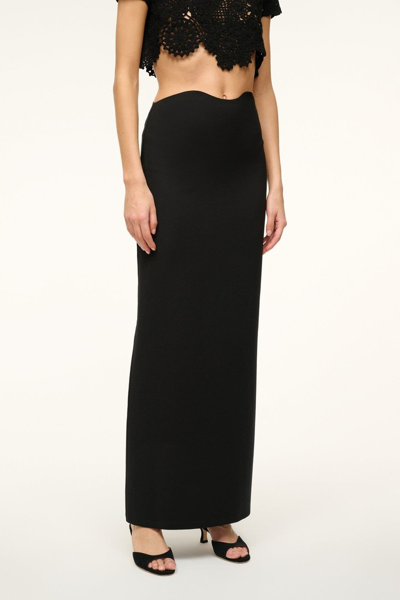 STAUD PETUNIA SKIRT BLACK 4