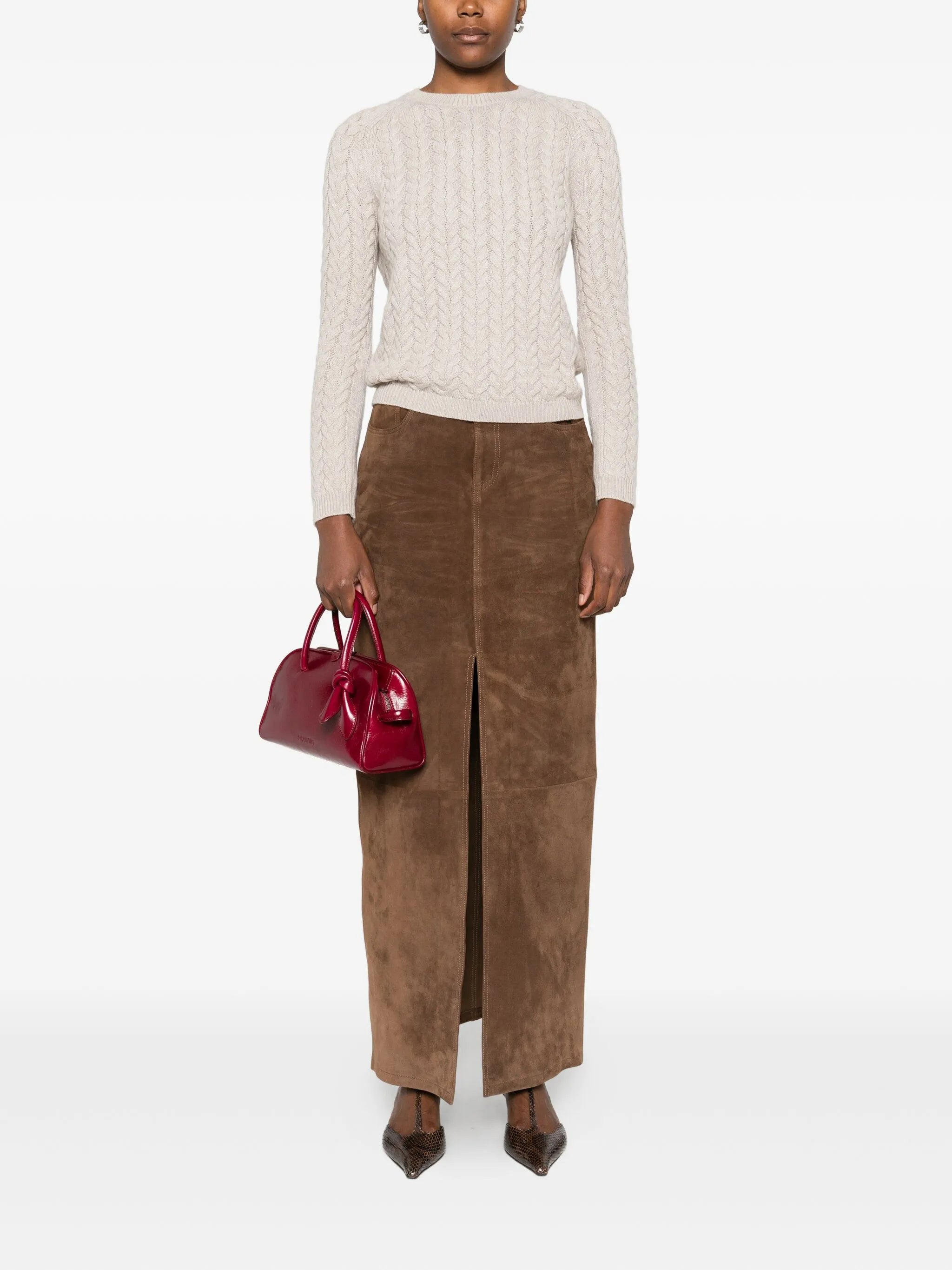 's Max Mara ELIANE Cable-knit Sweater - 2