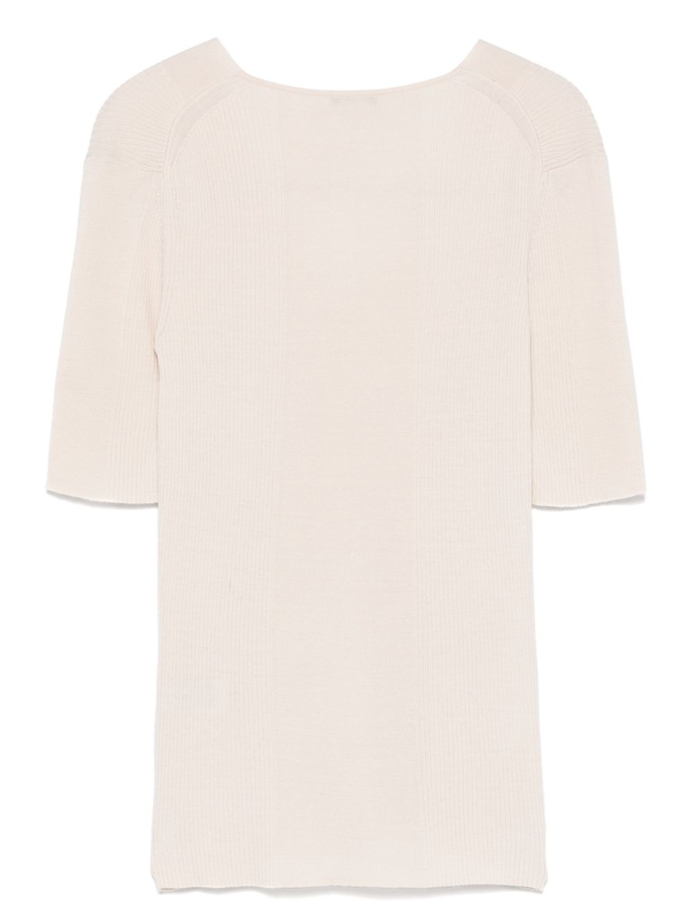 merino ribbed T-shirt - 2