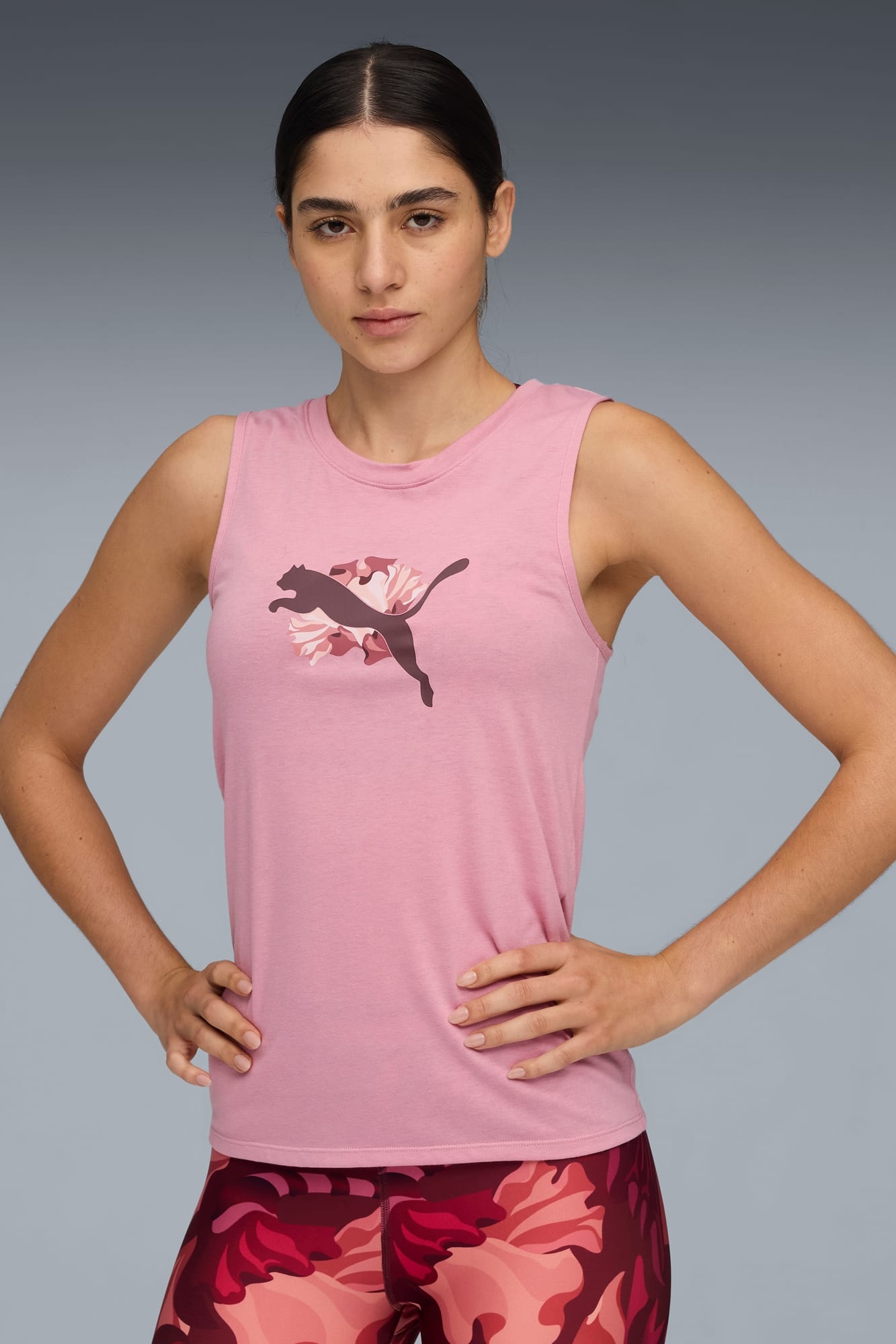 FLORAL RIBBON Training Tank Women - 3