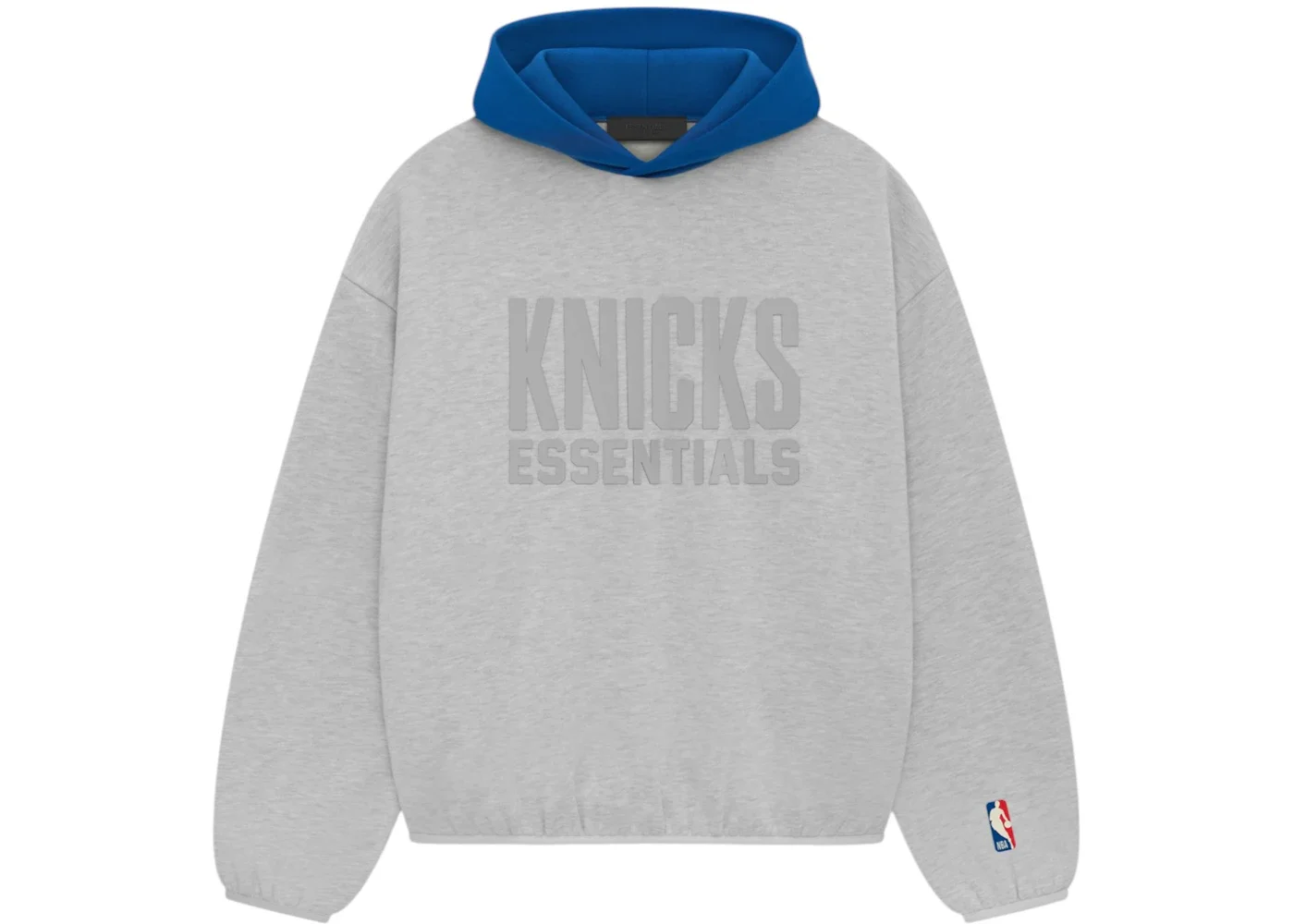 Fear of God Essentials Knicks Hoodie Light Heather - 1