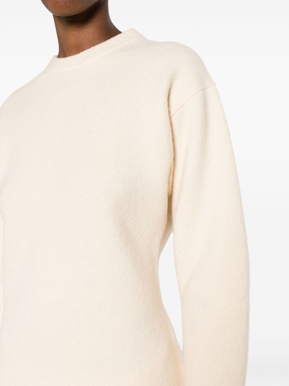 crew-neck wool jumper - 5