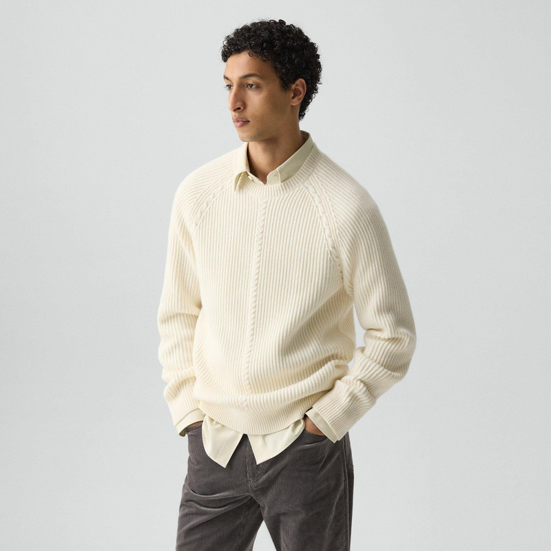 Crewneck Sweater in Wool-Cashmere 3