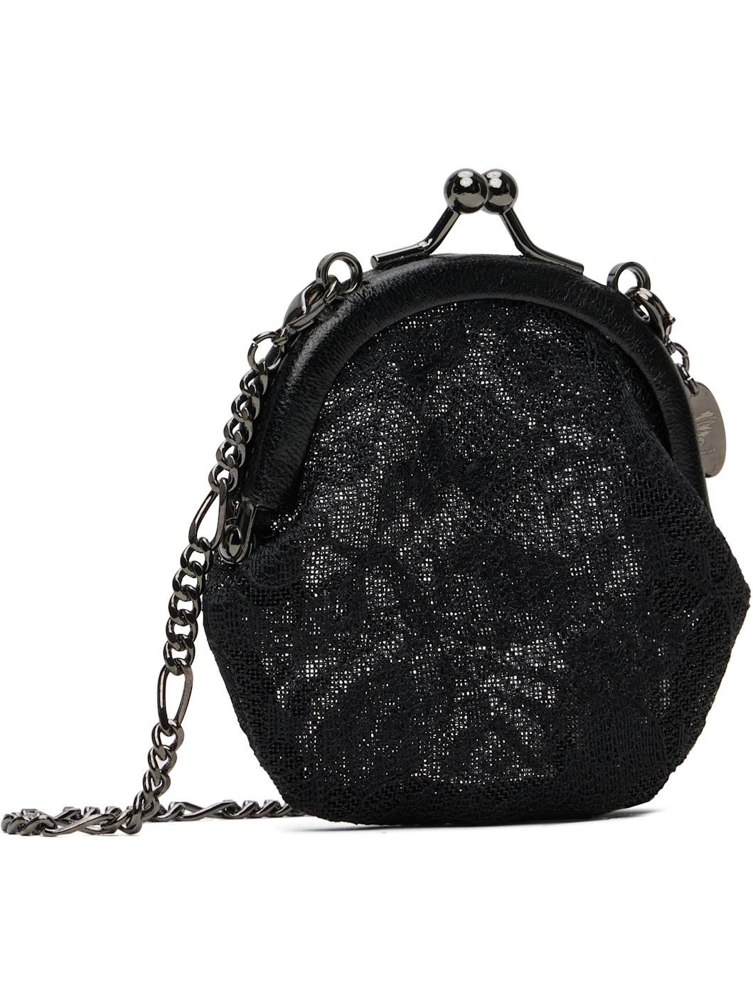 Black Clasp Coin Purse - 3