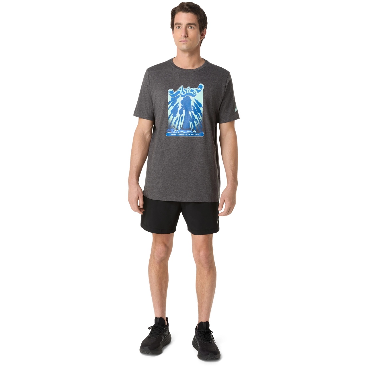UNISEX ASICS WANDER SHORT SLEEVE TEE - 6