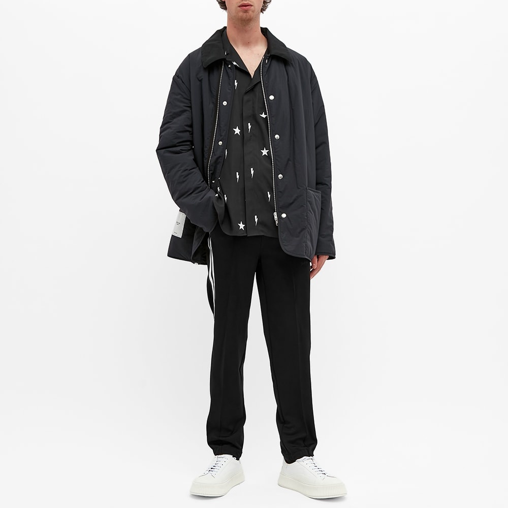 Neil Barrett All Over Print Lightning Bolt Vacation Shirt - 6