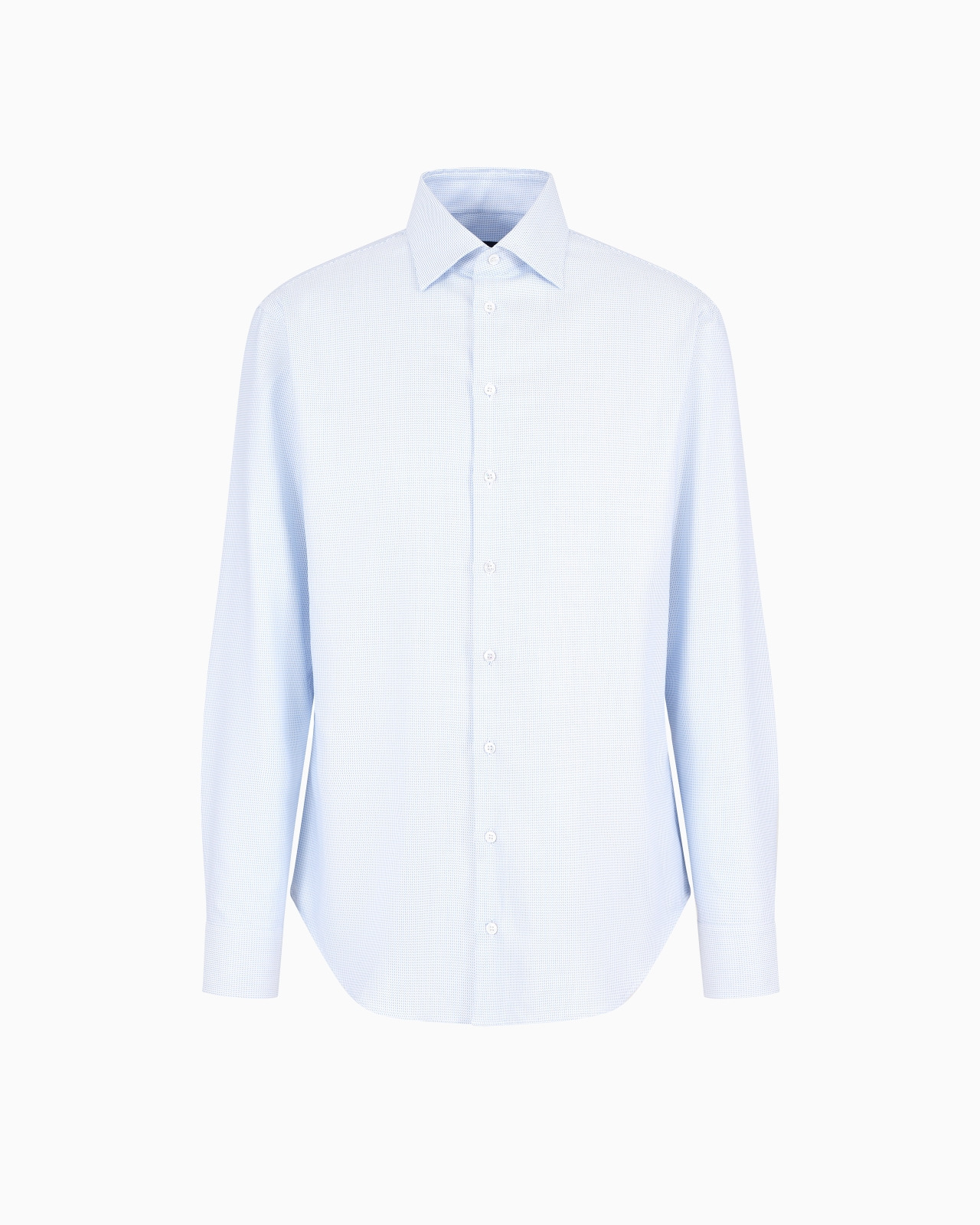 Regular-fit shirt made from micro-woven cotton - 1