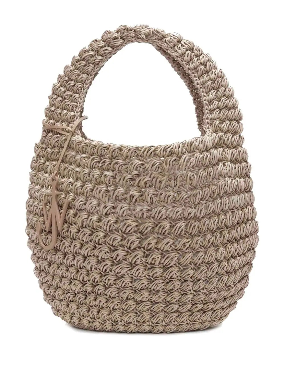 Large Popcorn Crochet Tote Bag - 1