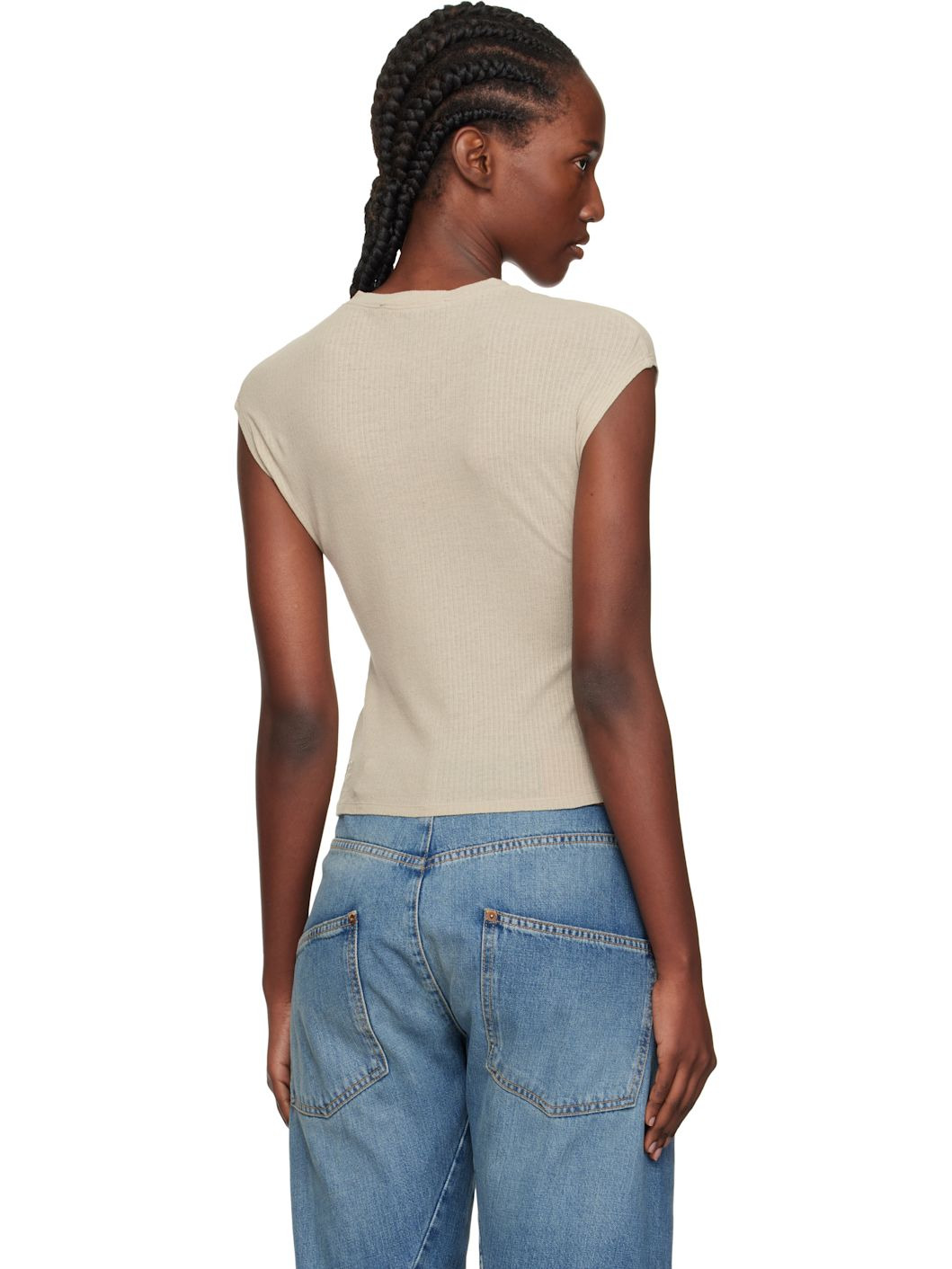 Taupe Staple S/S T-shirt - 3