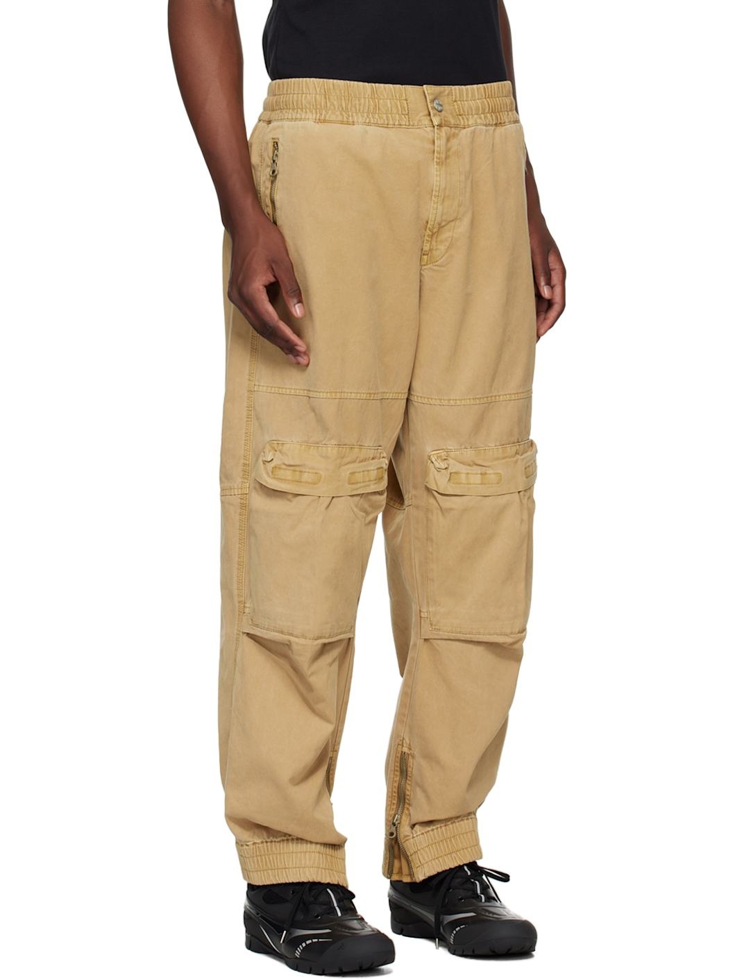 Tan P-Beeck Cargo Pants - 2