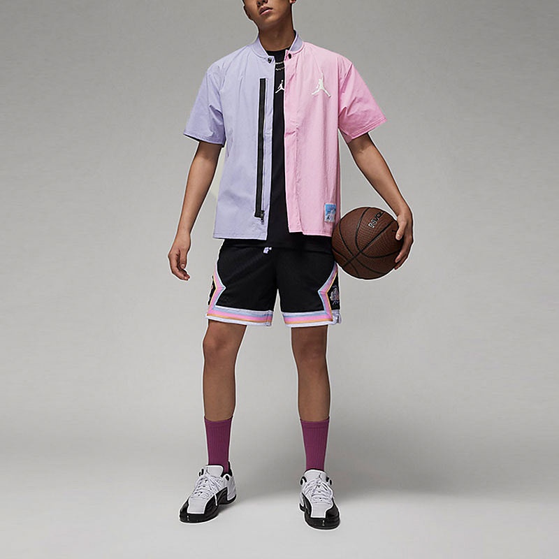 Air Jordan Dri-fit Dongdan Quick-drying Warm-up Top 'Purple Pink' FD6573-538 - 3