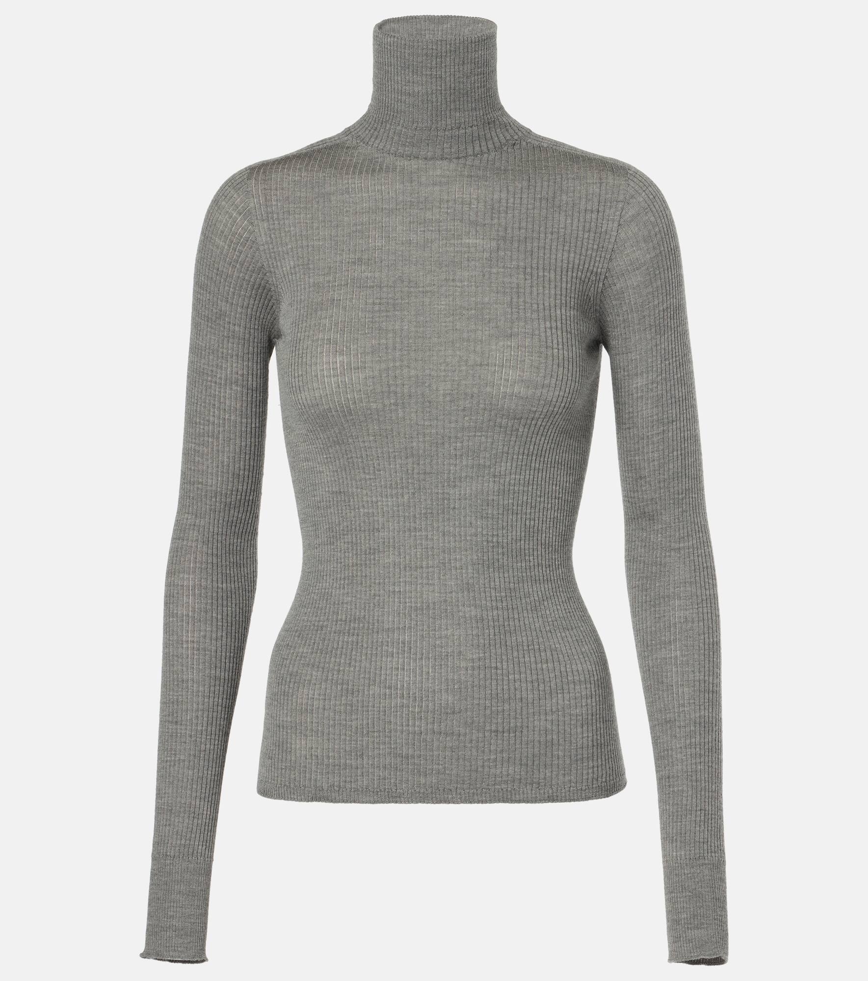 Flavia virgin wool turtleneck sweater - 1