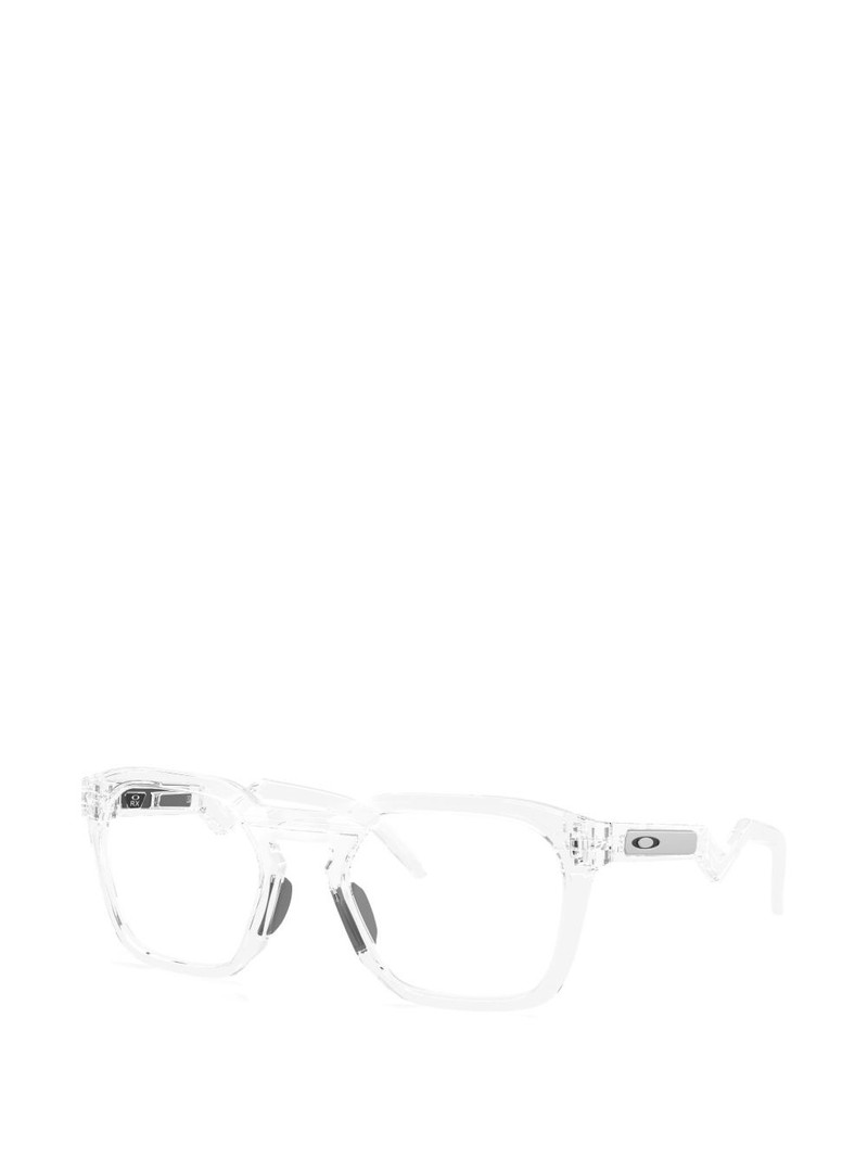 OAKLEY HSTN SQ geometric-frame glasses outlook