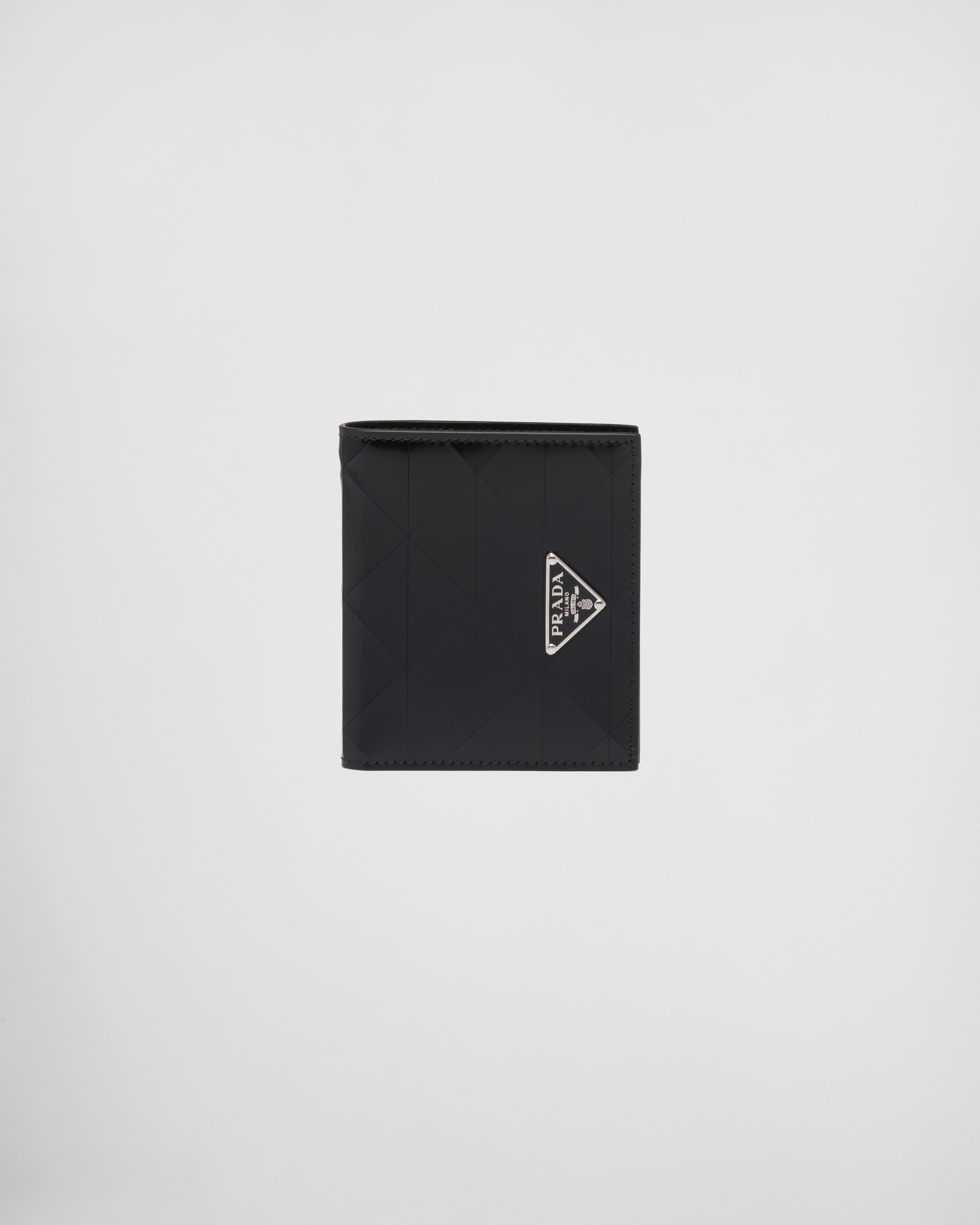 Brushed leather wallet - 1