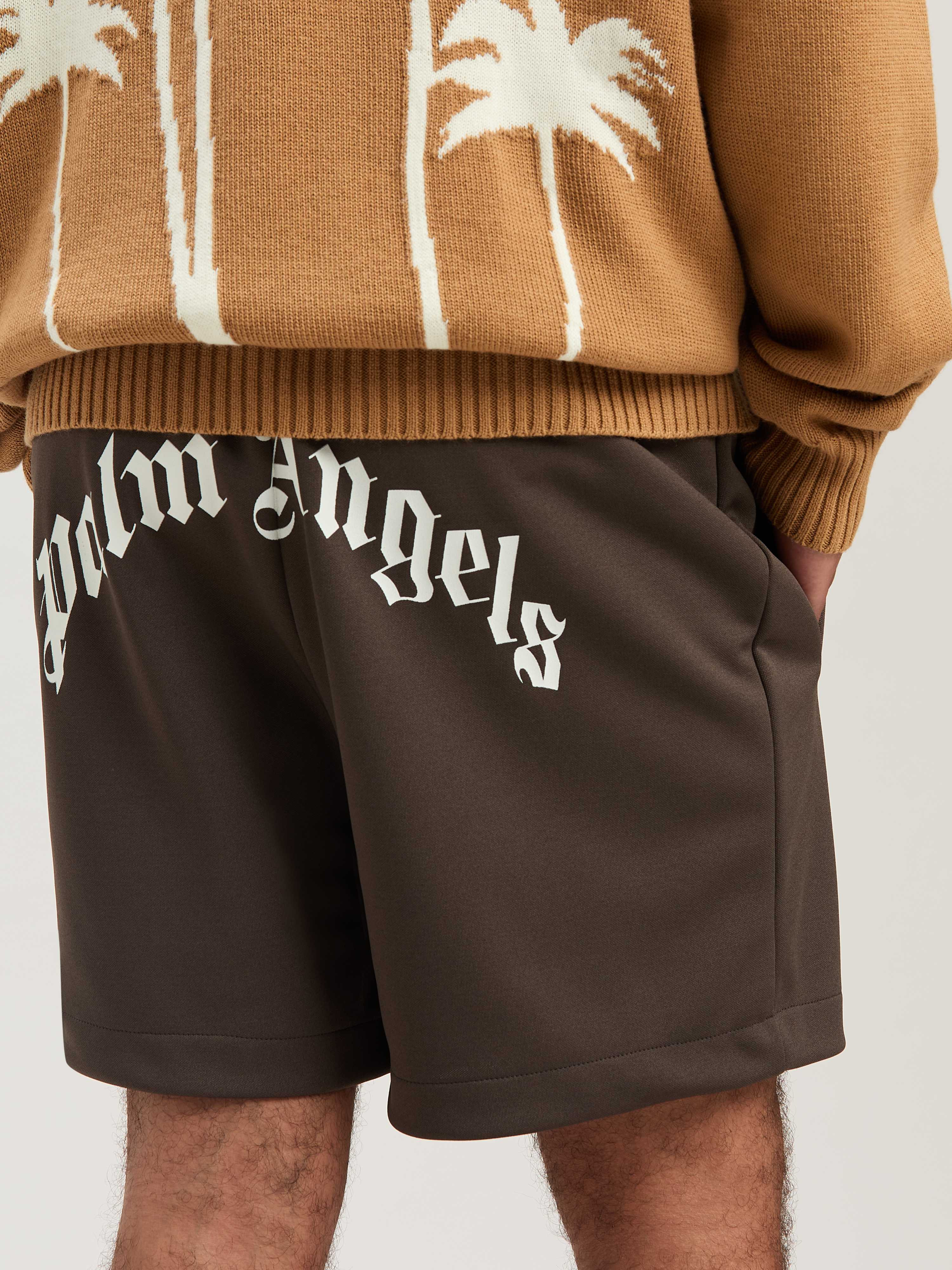 Curved Logo Track shorts - 6