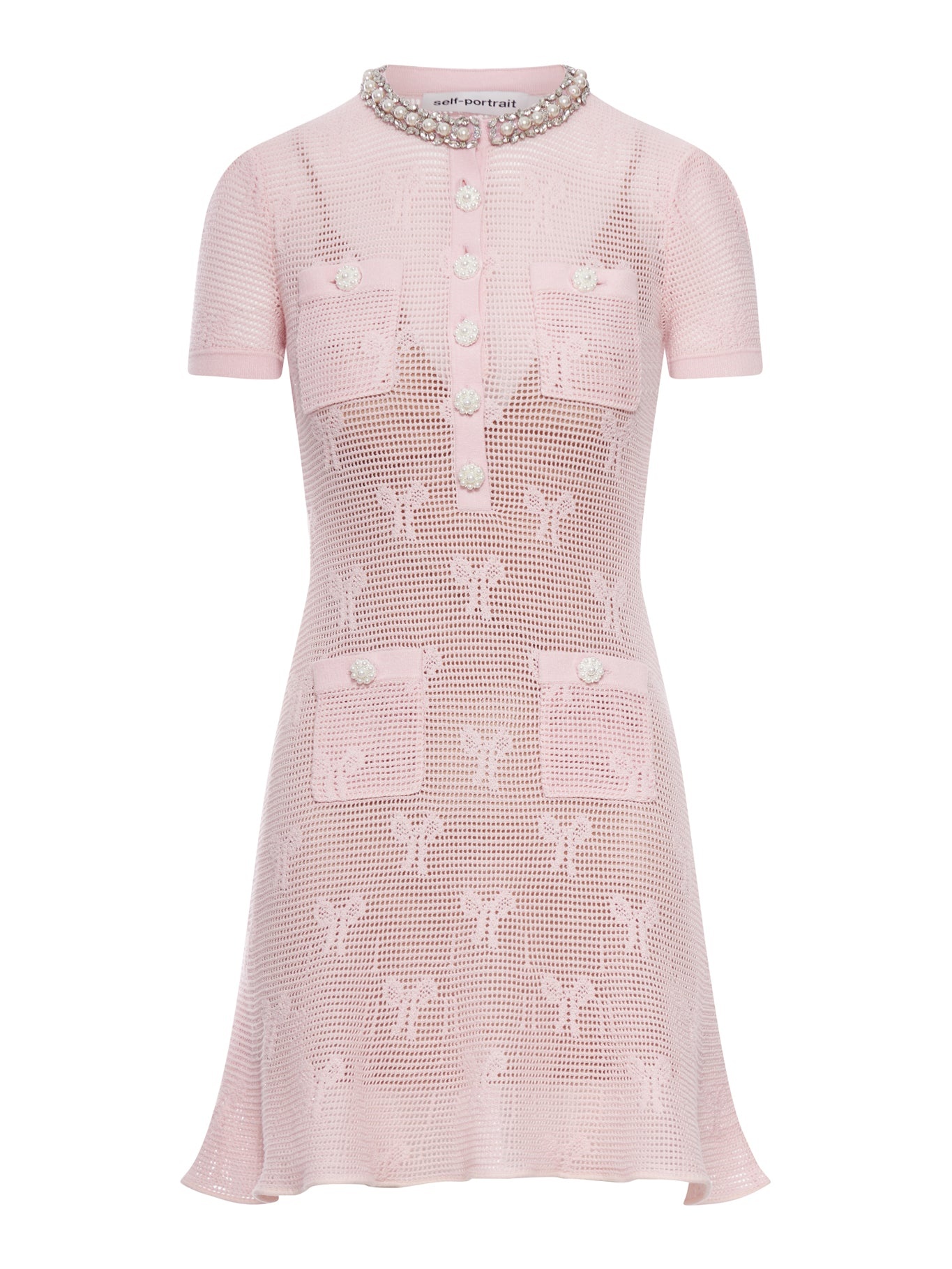 MINI CROCHET DRESS - 2