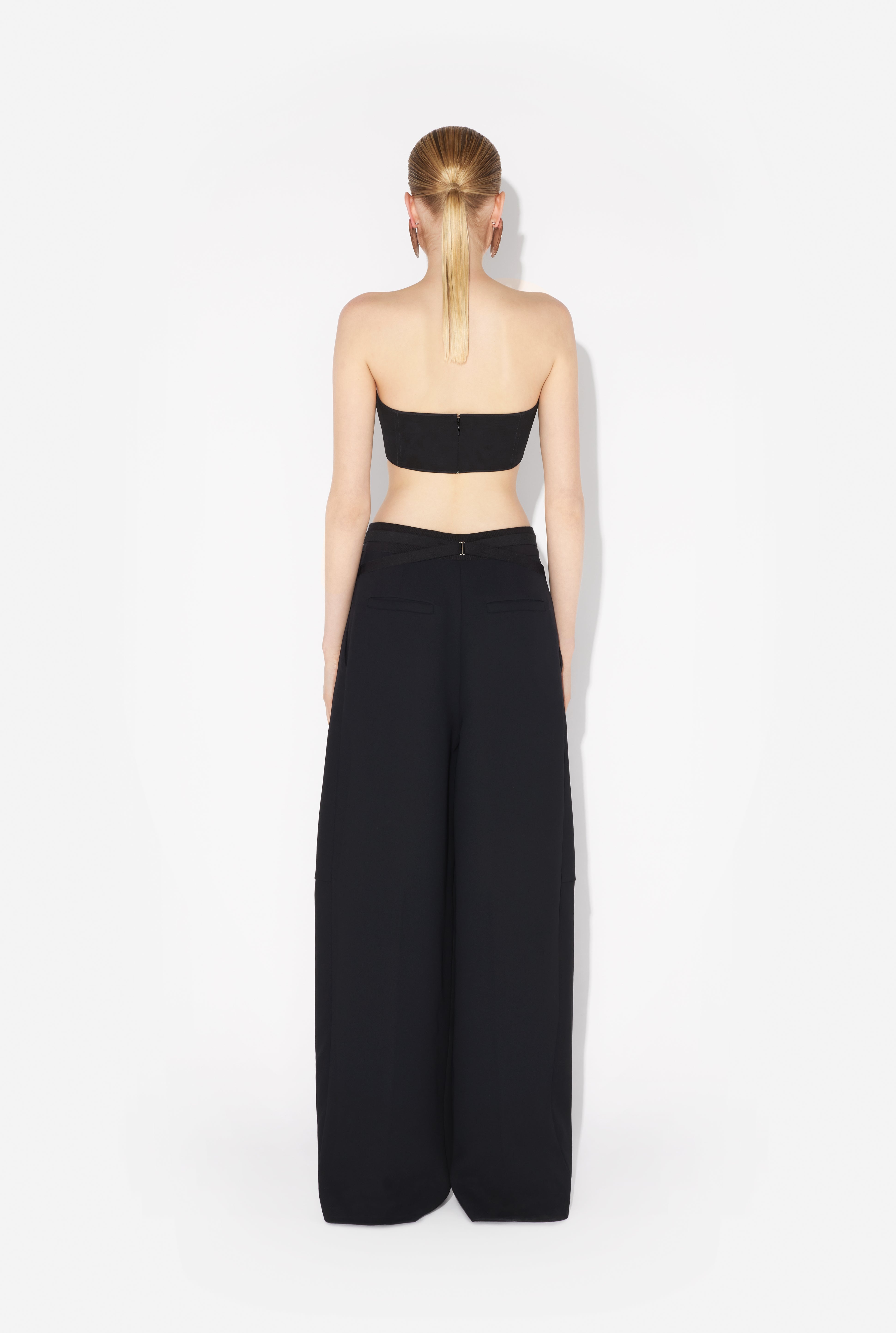 THE BLACK CONICAL CUP BRA - 2