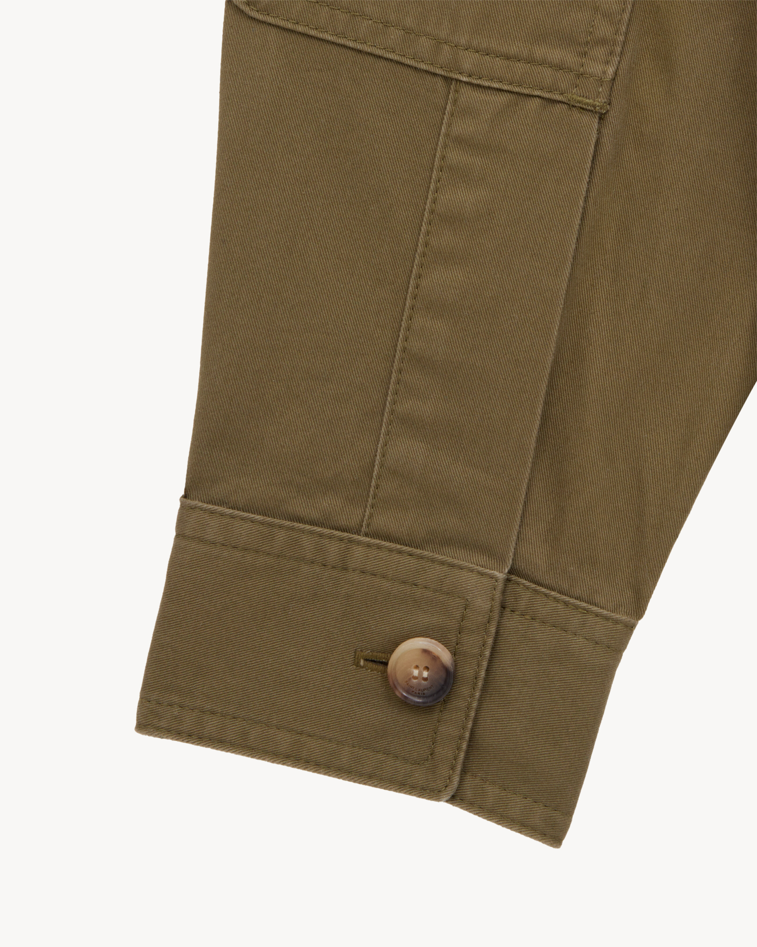 OVERSHIRT IN COTTON TWILL - 5