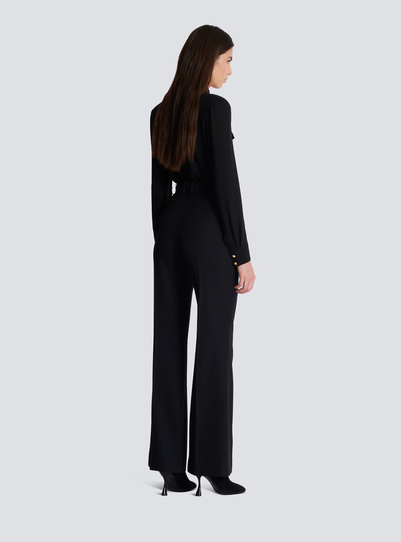 Tailored grain de poudre trousers 4