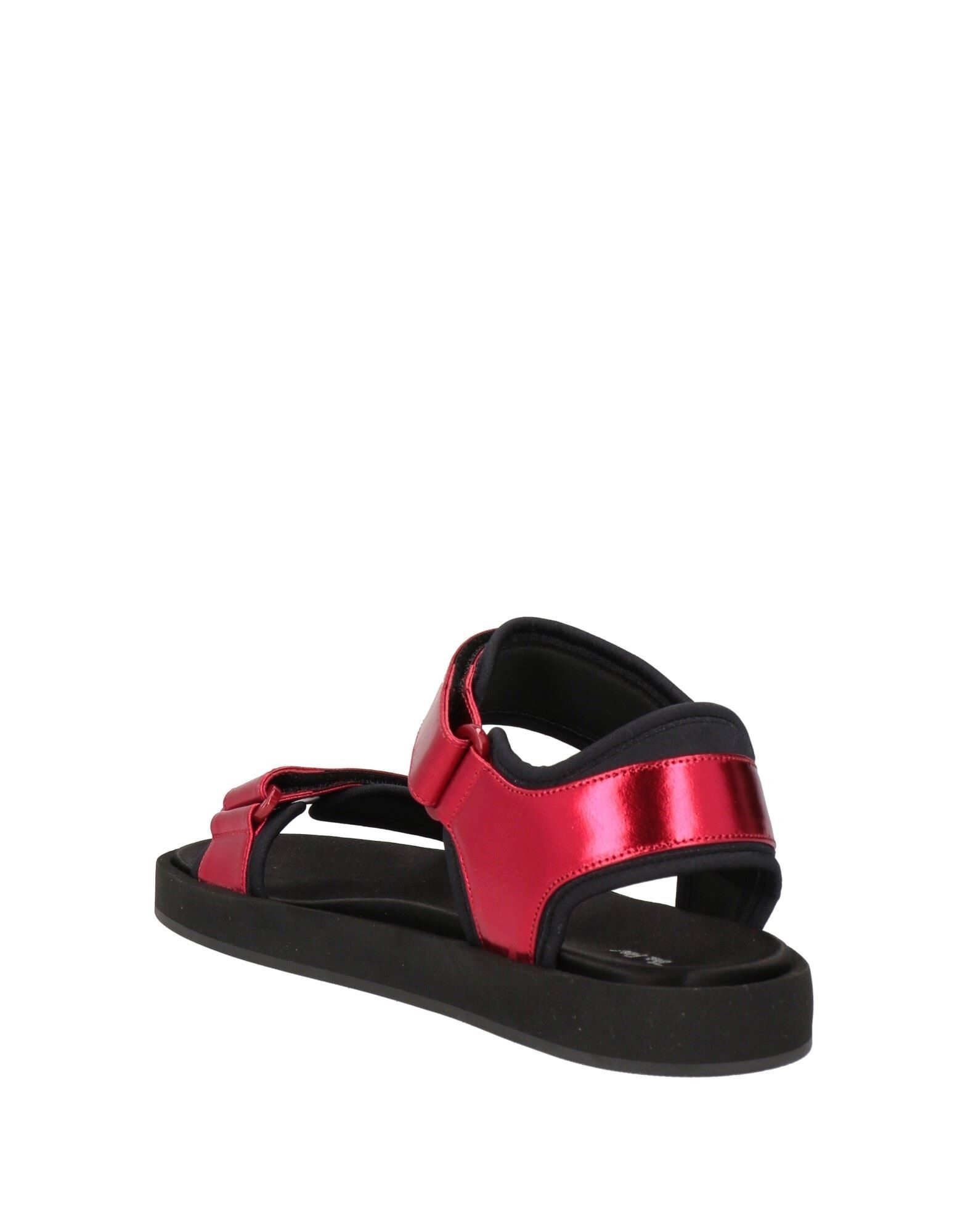 Burgundy Women's Sandals - 3