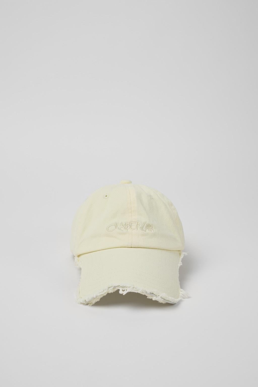 Beige Cotton Cap (One Size) - 2
