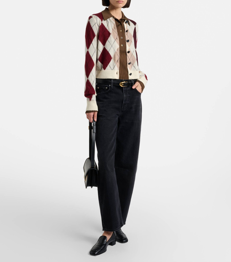 Citizens of Humanity Miro cropped high-rise barrel-leg jeans outlook