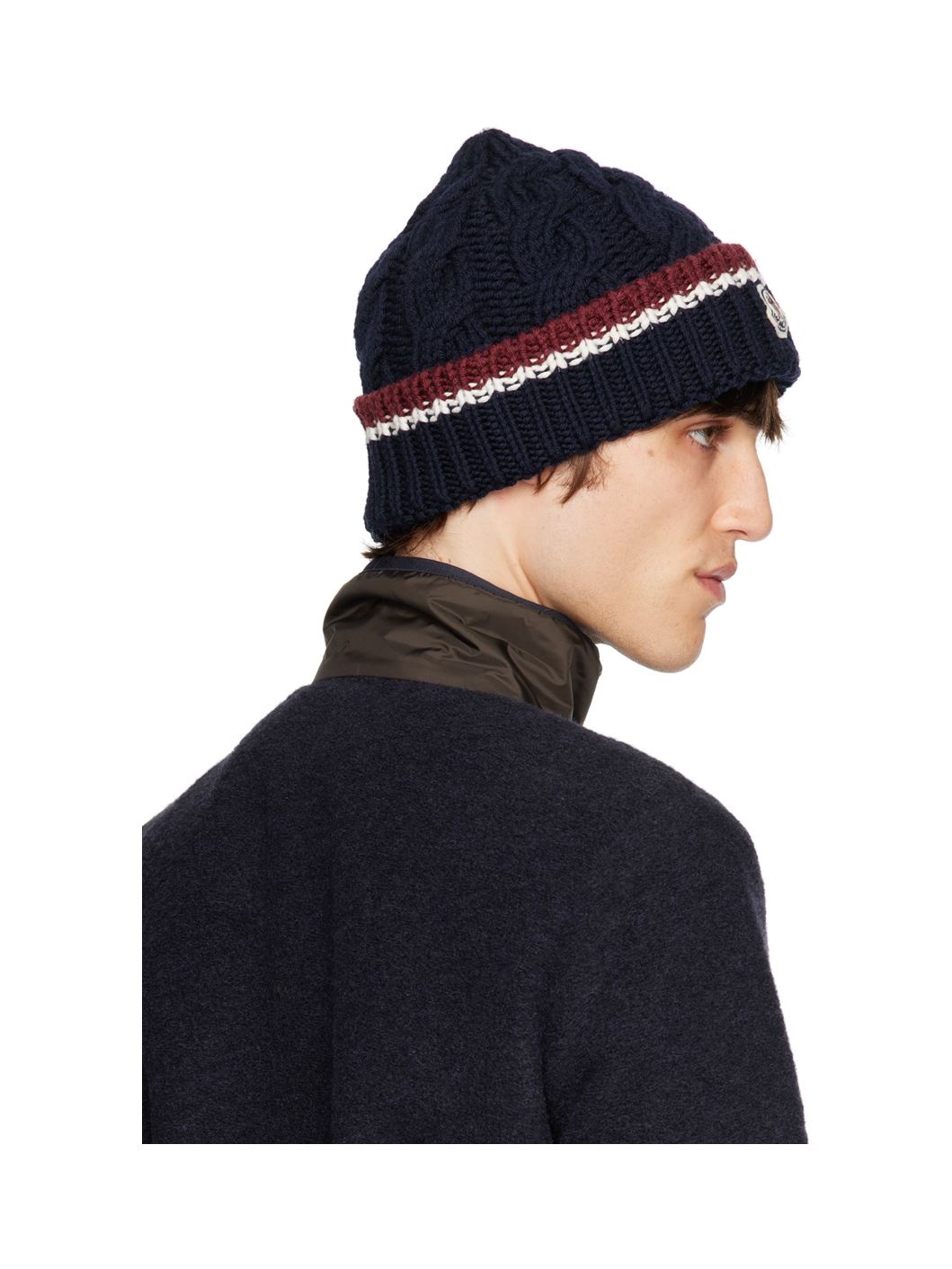 Navy Archivio Beanie - 3