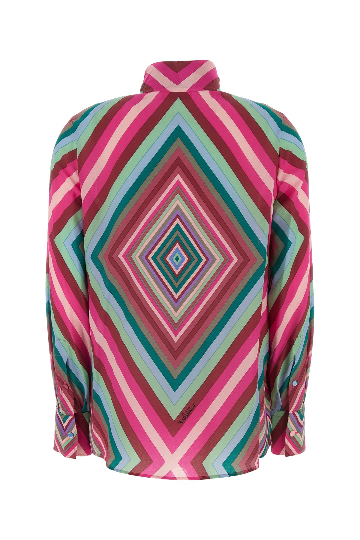 Printed crepe shirt - 2