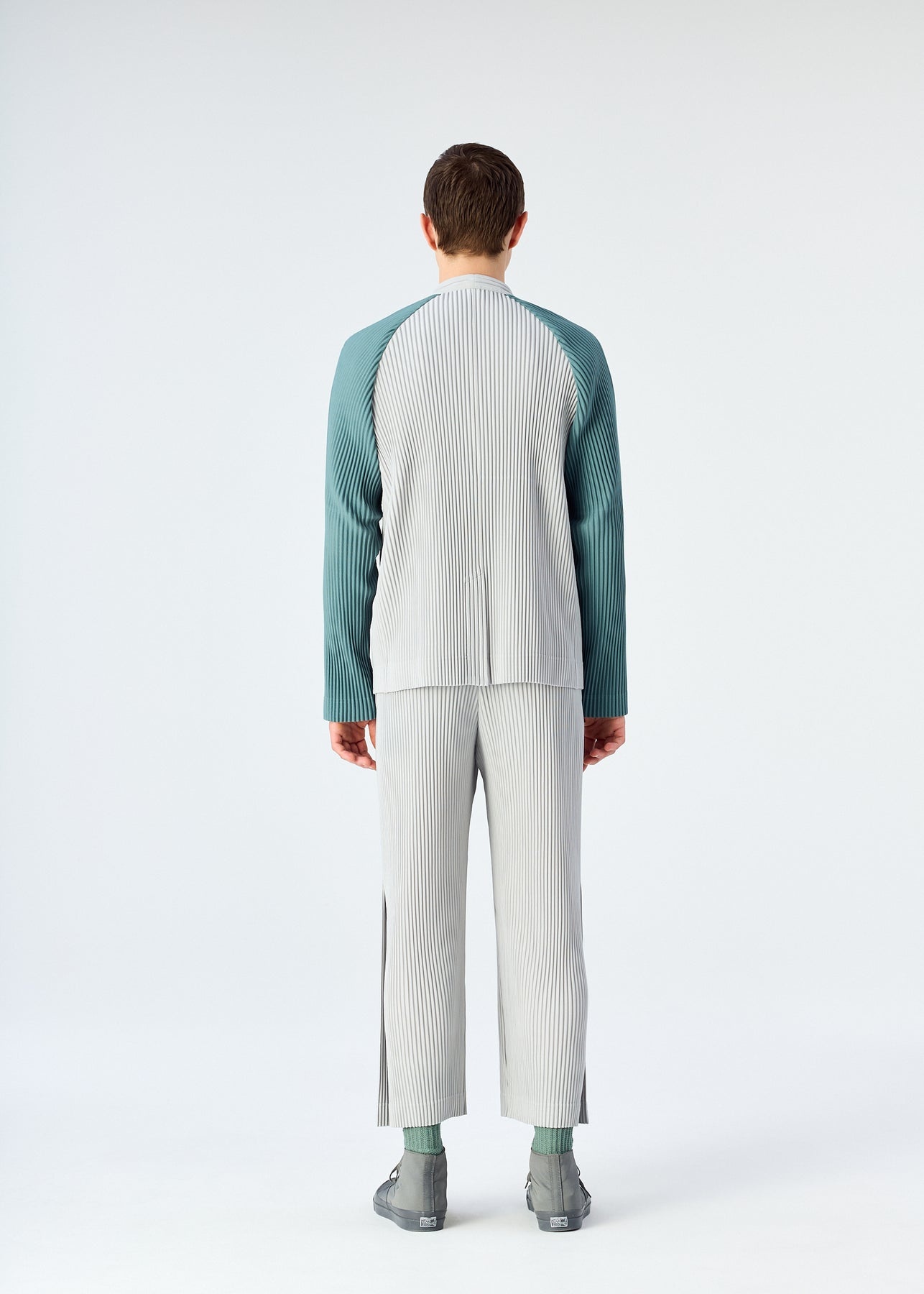 COLOR BLOCK JACKET - 4