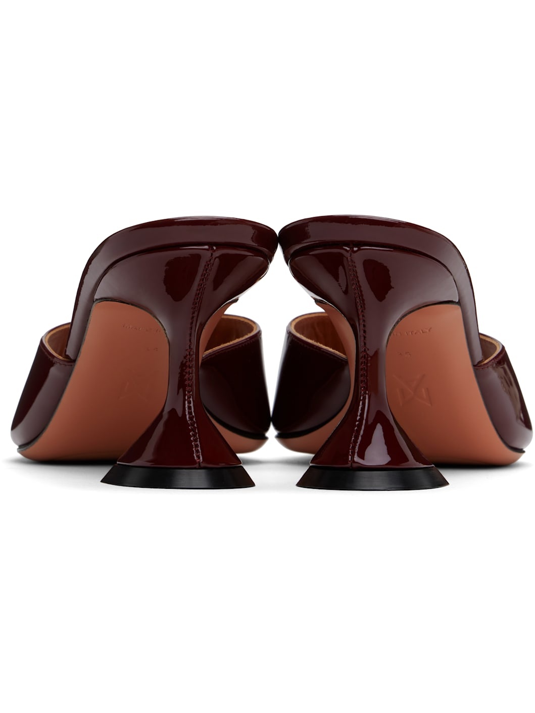 Burgundy Lupita Slipper 70 Heeled Sandals - 2