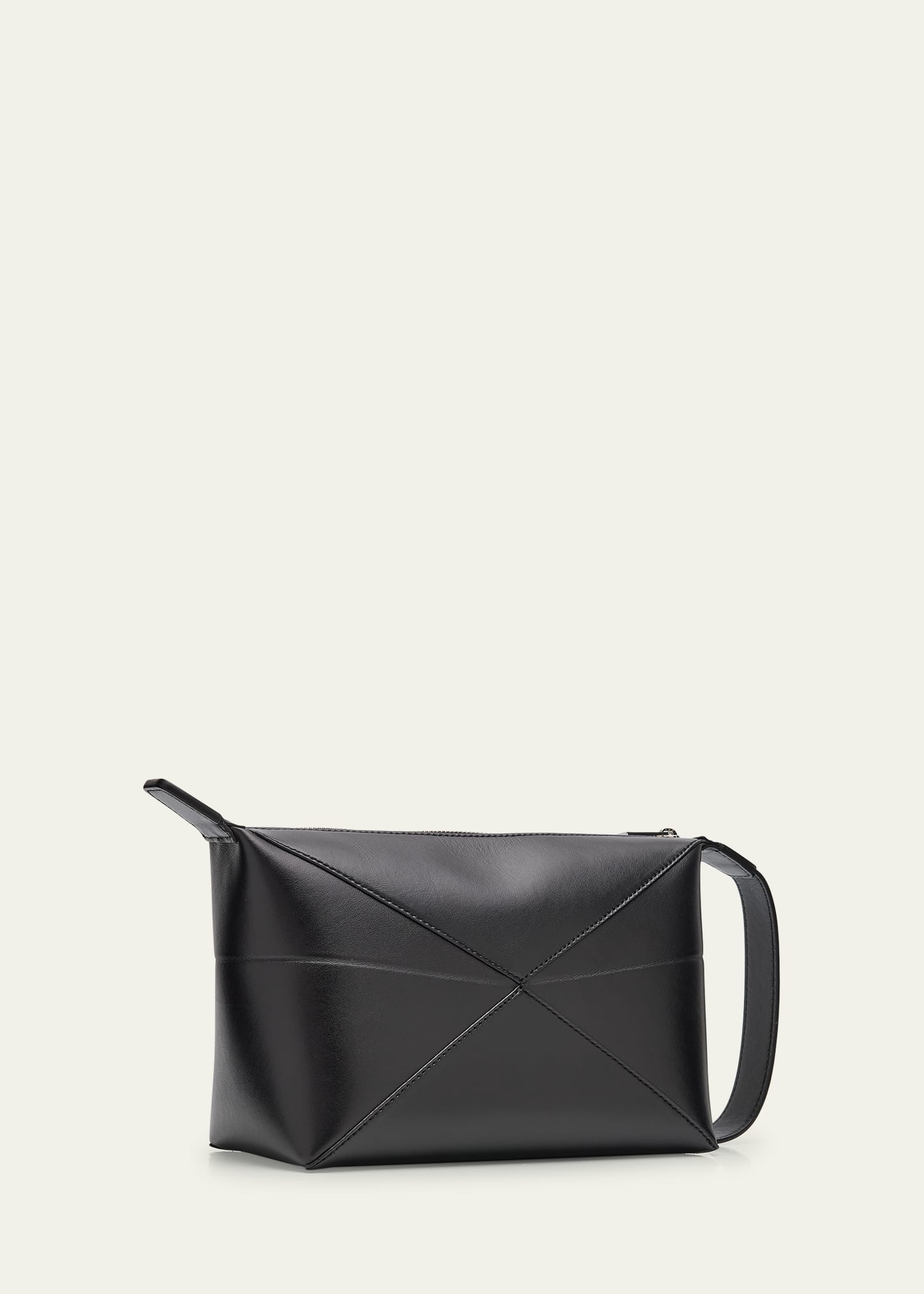 Men's Puzzle Fold Leather Toiletry Bag - 2