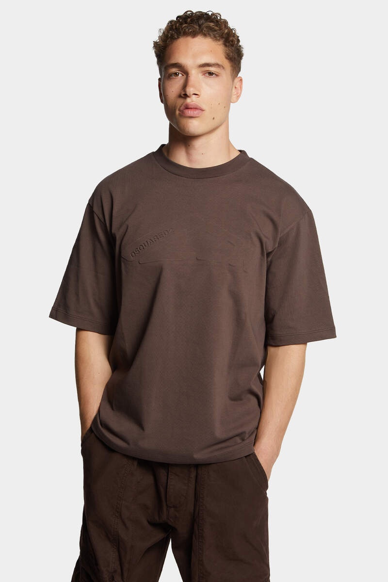 ICON NEW GENERATION LOOSE FIT EMBOSSED T-SHIRT - 3